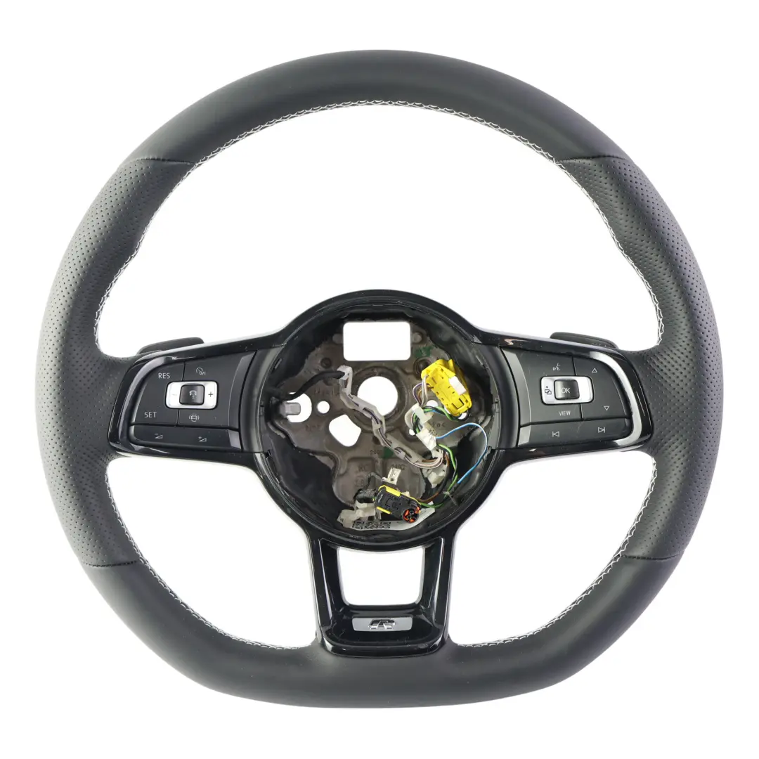 Volant NEUF Cuir Fond Plat pour Volkswagen Golf Mk7 T-Roc à propos du numéro de pièce 5G0419091JL Volkswagen Golf Mk7 T-Roc Volant NEUF Cuir Fond Plat - SKU 5G0419091JL-1 - Numéro de pièce 5G0419091JL