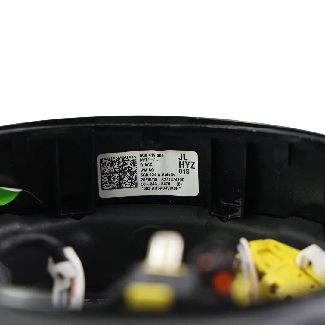 Lenkrad NEU Leder Flacher Boden für Volkswagen Golf Mk7 T-Roc mit Teilenummer 5G0419091JL Volkswagen Golf Mk7 T-Roc Lenkrad NEU Leder Flacher Boden - SKU 5G0419091JL-1 - Teilenummer 5G0419091JL