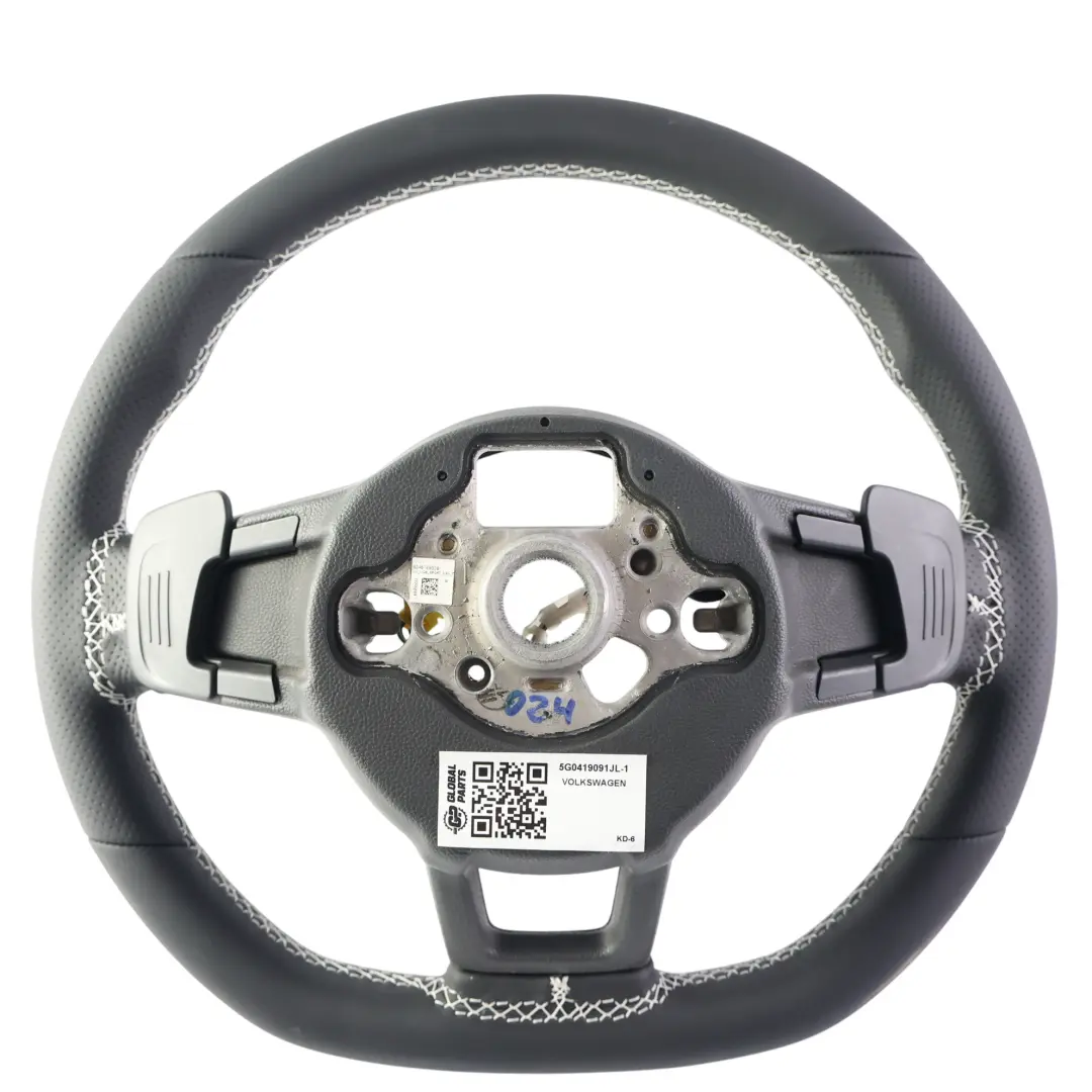 Volkswagen Golf Mk7 T-Roc Steering Wheel NEW Leather Flat Bottom - SKU 5G0419091JL-1 - Part number 5G0419091JL