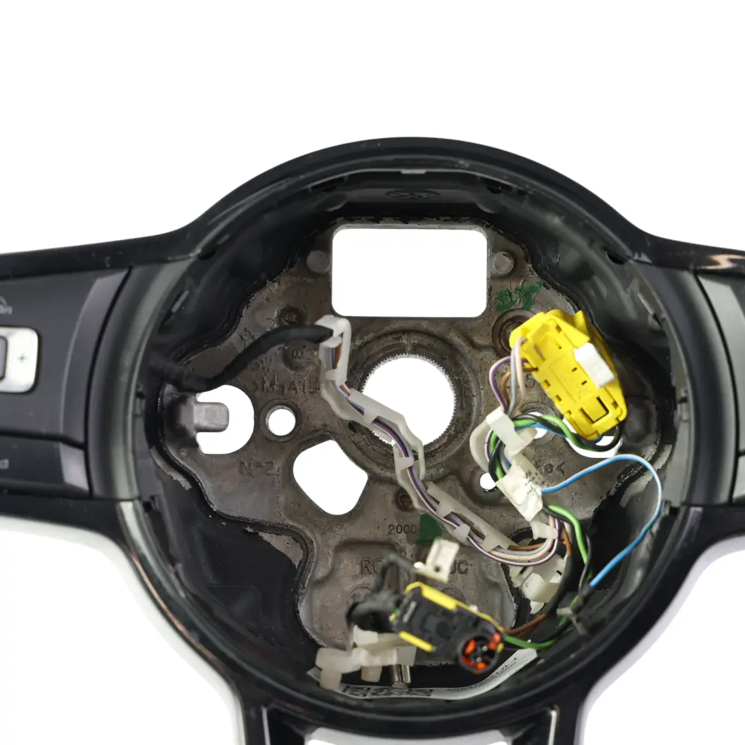 Kierownica NOWA Czarna Skóra Ścięta do Volkswagen Golf Mk7 T-Roc o numerze 5G0419091JL Volkswagen Golf Mk7 T-Roc Kierownica NOWA Czarna Skóra Ścięta - SKU 5G0419091JL-1 - Numer Części 5G0419091JL