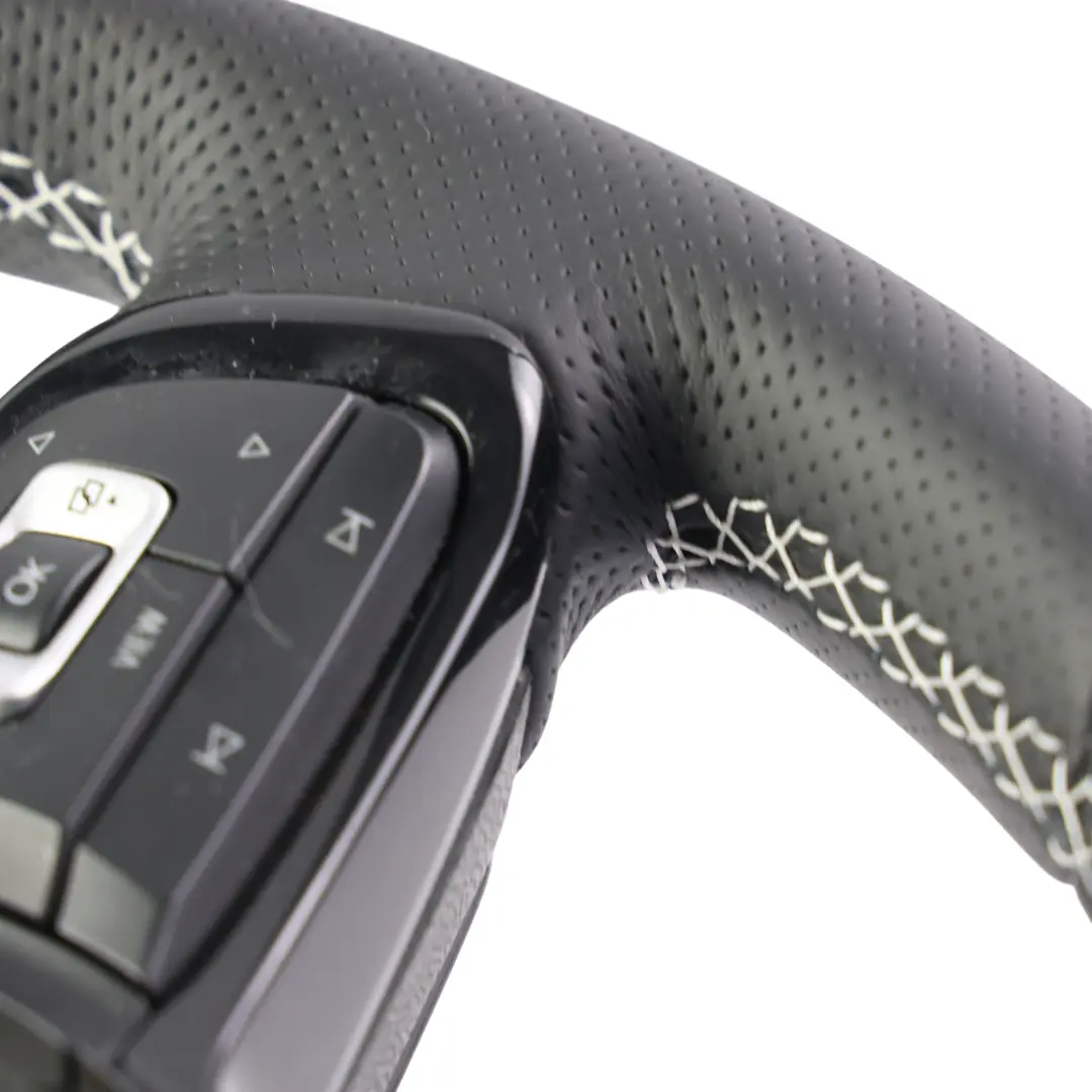 Cuero NUEVO Fondo Plano para Volkswagen Golf Mk7 T-Roc Volante con número de pieza 5G0419091JL Volkswagen Golf Mk7 T-Roc Volante Cuero NUEVO Fondo Plano - SKU 5G0419091JL-1 - Número de pieza 5G0419091JL