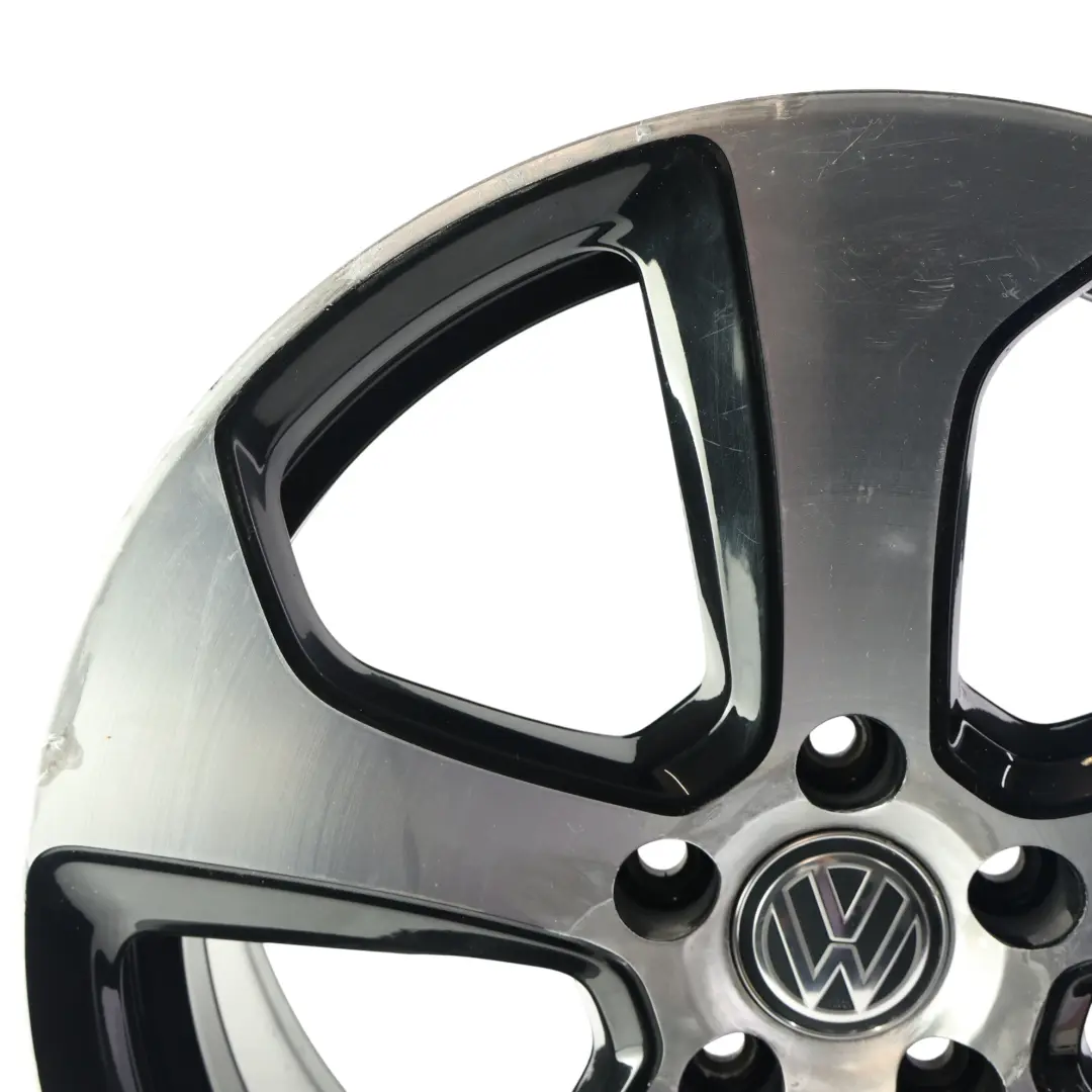 Volkswagen Golf Mk7 Bicolor Wheel Alloy Rim 18" 7.5J ET:49 - SKU 5G0601025AS-1 - Part number 5G0601025AS