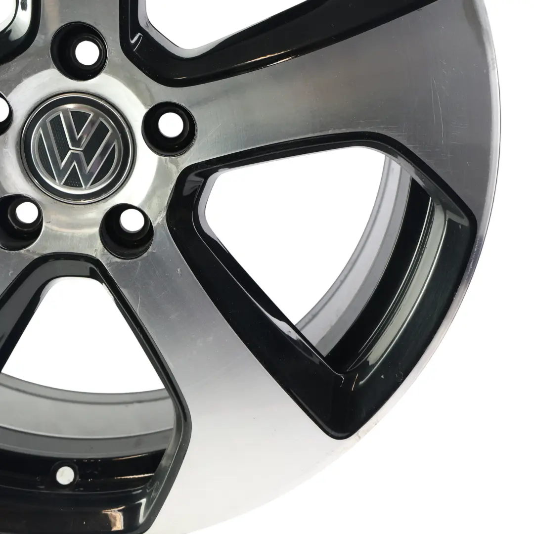 Bicolor Wheel Alloy Rim 18" 7.5J ET:49 to Volkswagen Golf Mk7 with Part number 5G0601025AS Volkswagen Golf Mk7 Bicolor Wheel Alloy Rim 18" 7.5J ET:49 - SKU 5G0601025AS-1 - Part number 5G0601025AS