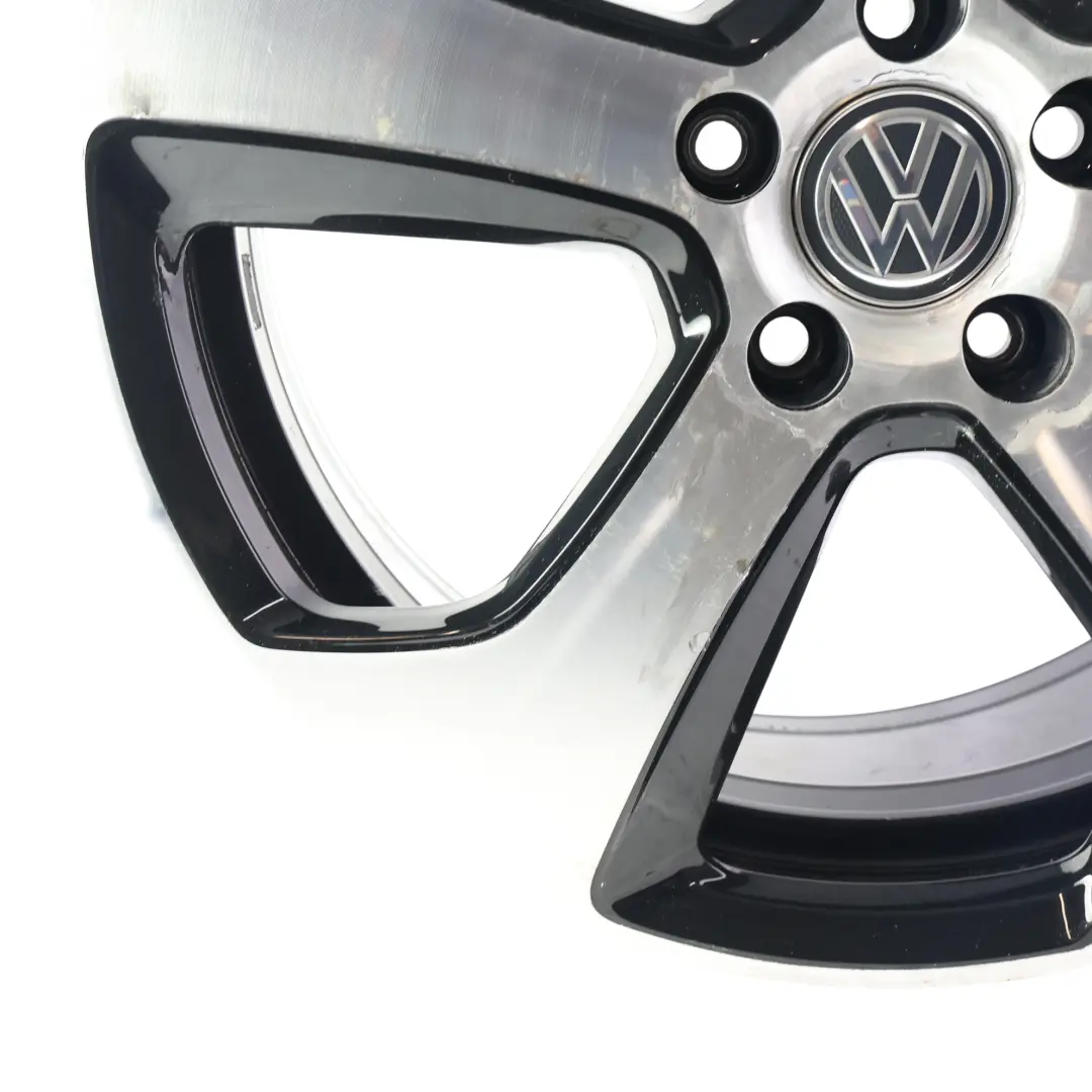 Volkswagen Golf Mk7 Bicolor Wheel Alloy Rim 18" 7.5J ET:49 - SKU 5G0601025AS-2 - Part number 5G0601025AS