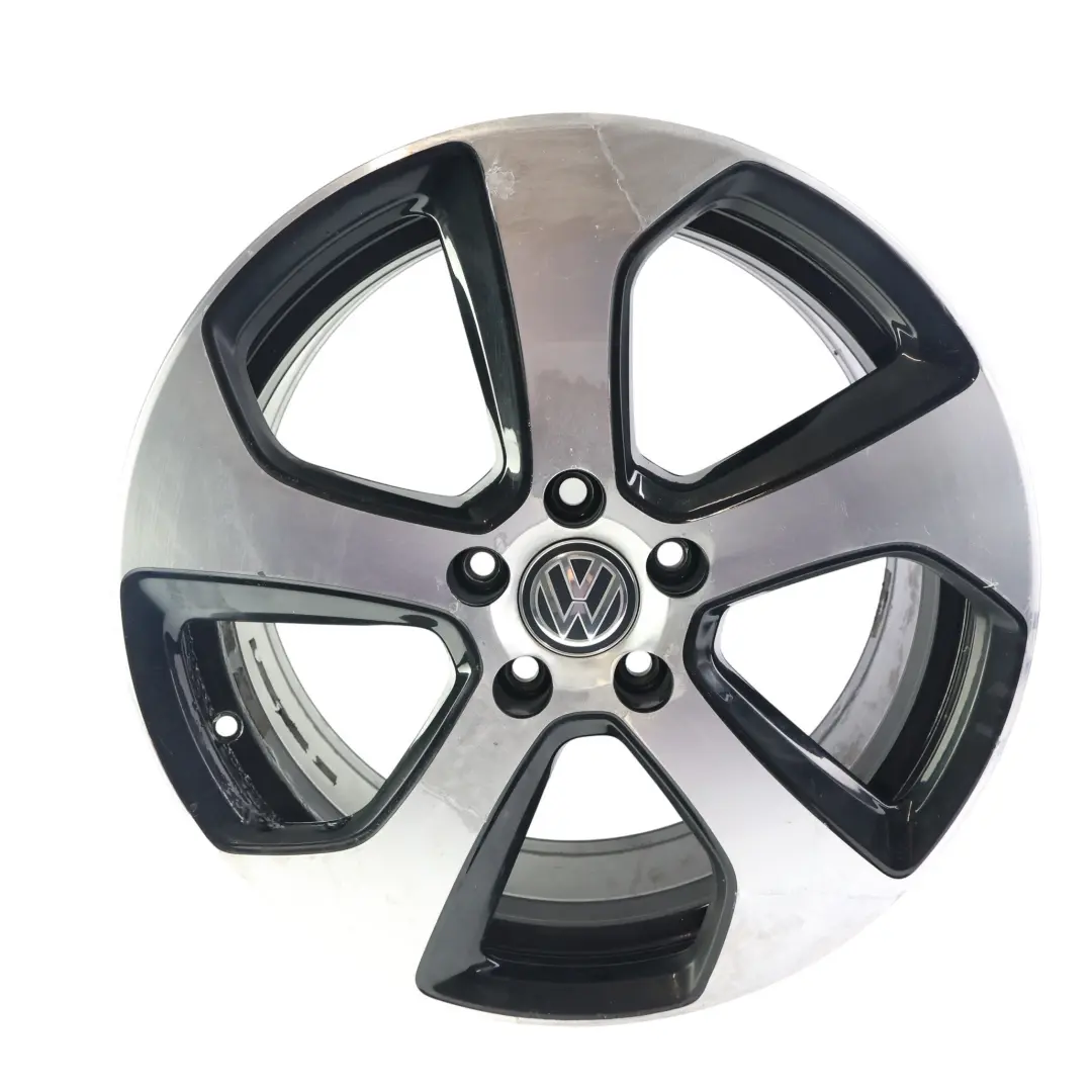 Volkswagen Golf Mk7 Bicolor Wheel Alloy Rim 18" 7.5J ET:49 - SKU 5G0601025AS-3 - Part number 5G0601025AS