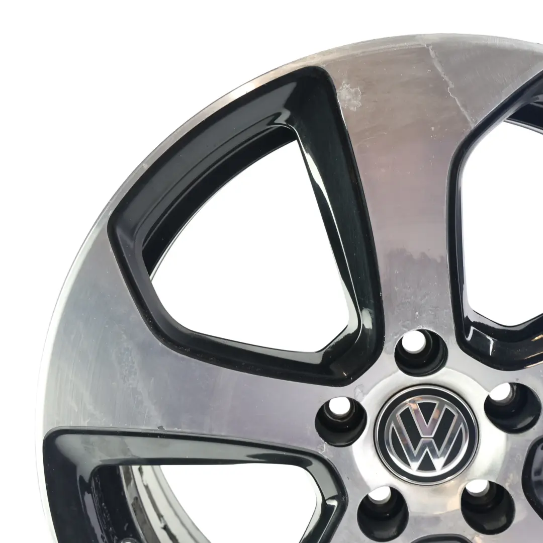 Volkswagen Golf Mk7 Bicolor Wheel Alloy Rim 18" 7.5J ET:49 - SKU 5G0601025AS-3 - Part number 5G0601025AS