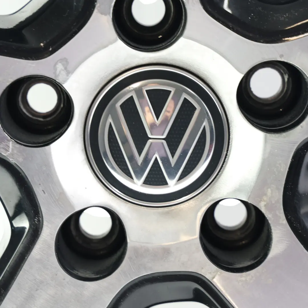 Bicolor Wheel Alloy Rim 18" 7.5J ET:49 to Volkswagen Golf Mk7 with Part number 5G0601025AS Volkswagen Golf Mk7 Bicolor Wheel Alloy Rim 18" 7.5J ET:49 - SKU 5G0601025AS-3 - Part number 5G0601025AS
