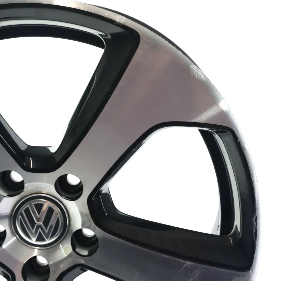 Volkswagen Golf Mk7 Bicolor Wheel Alloy Rim 18" 7.5J ET:49 - SKU 5G0601025AS-4 - Part number 5G0601025AS