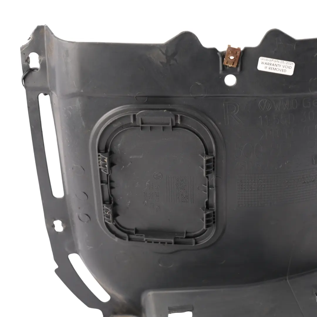 Arch Liner Housing Panel Front Right O/S to Volkswagen VW Golf Mk7 Wheel with Part number 5G0805974F Volkswagen VW Golf Mk7 Wheel Arch Liner Housing Panel Front Right O/S - SKU 5G0805974F - Part number 5G0805974F
