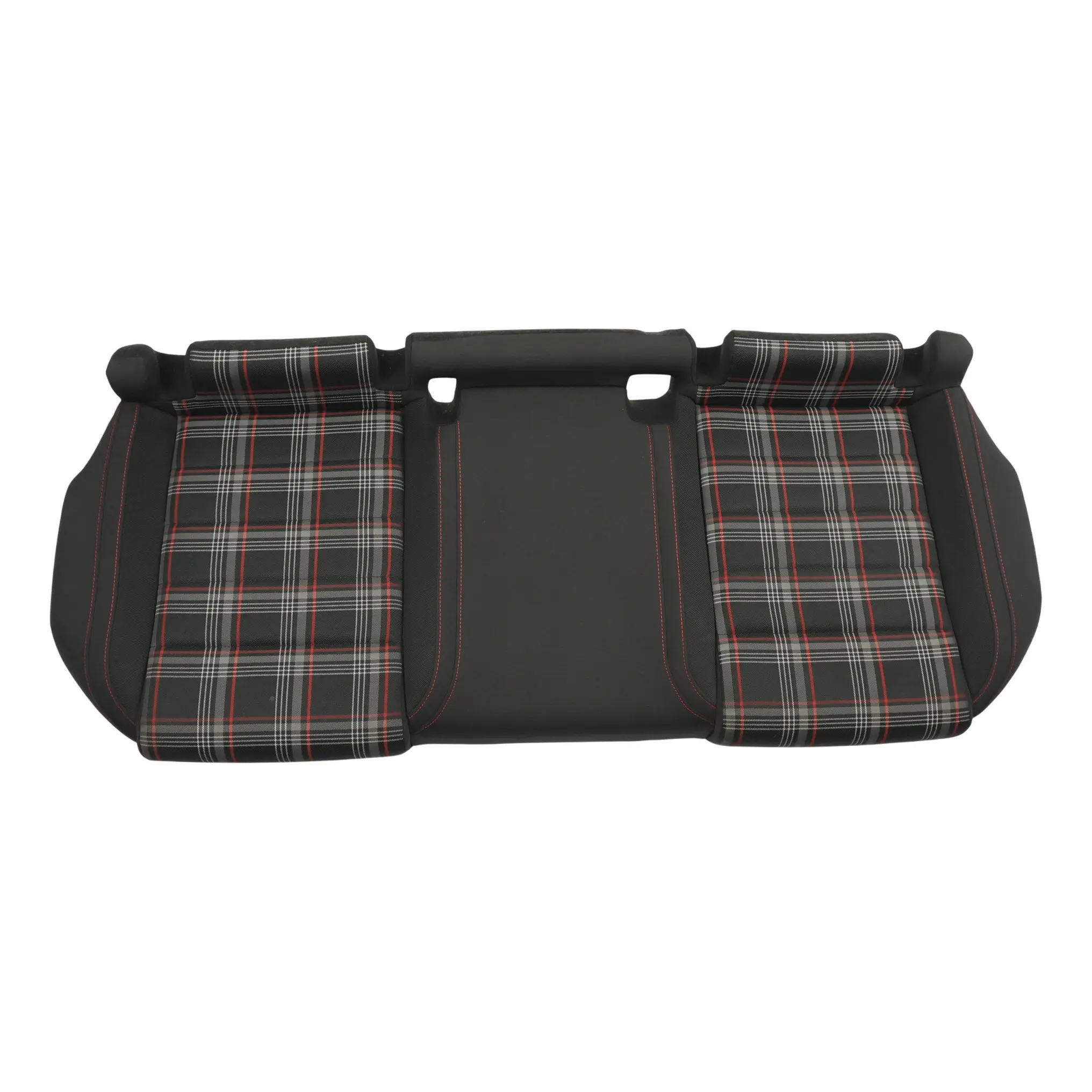 Volkswagen Golf Mk7 Sedile Posteriore Base Tessuto Titanio Nero Rosso