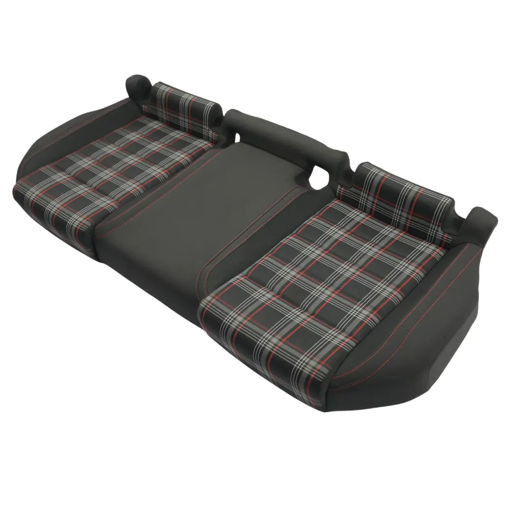 Volkswagen Golf Mk7 Sedile Posteriore Base Tessuto Titanio Nero Rosso - SKU 5G0885405BL - Numero di parte 5G0885405BL