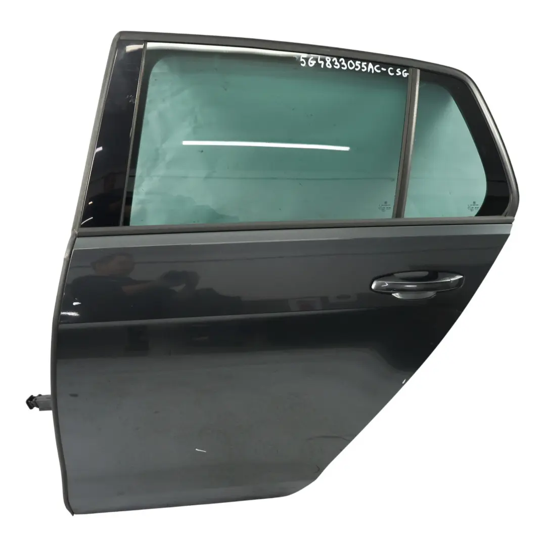 Arrière Gauche Acier Carbone Gris A9W pour Volkswagen Golf Mk7 Porte à propos du numéro de pièce 5G4833055AC Volkswagen Golf Mk7 Porte Arrière Gauche Acier Carbone Gris A9W - SKU 5G4833055AC-CSG - Numéro de pièce 5G4833055AC