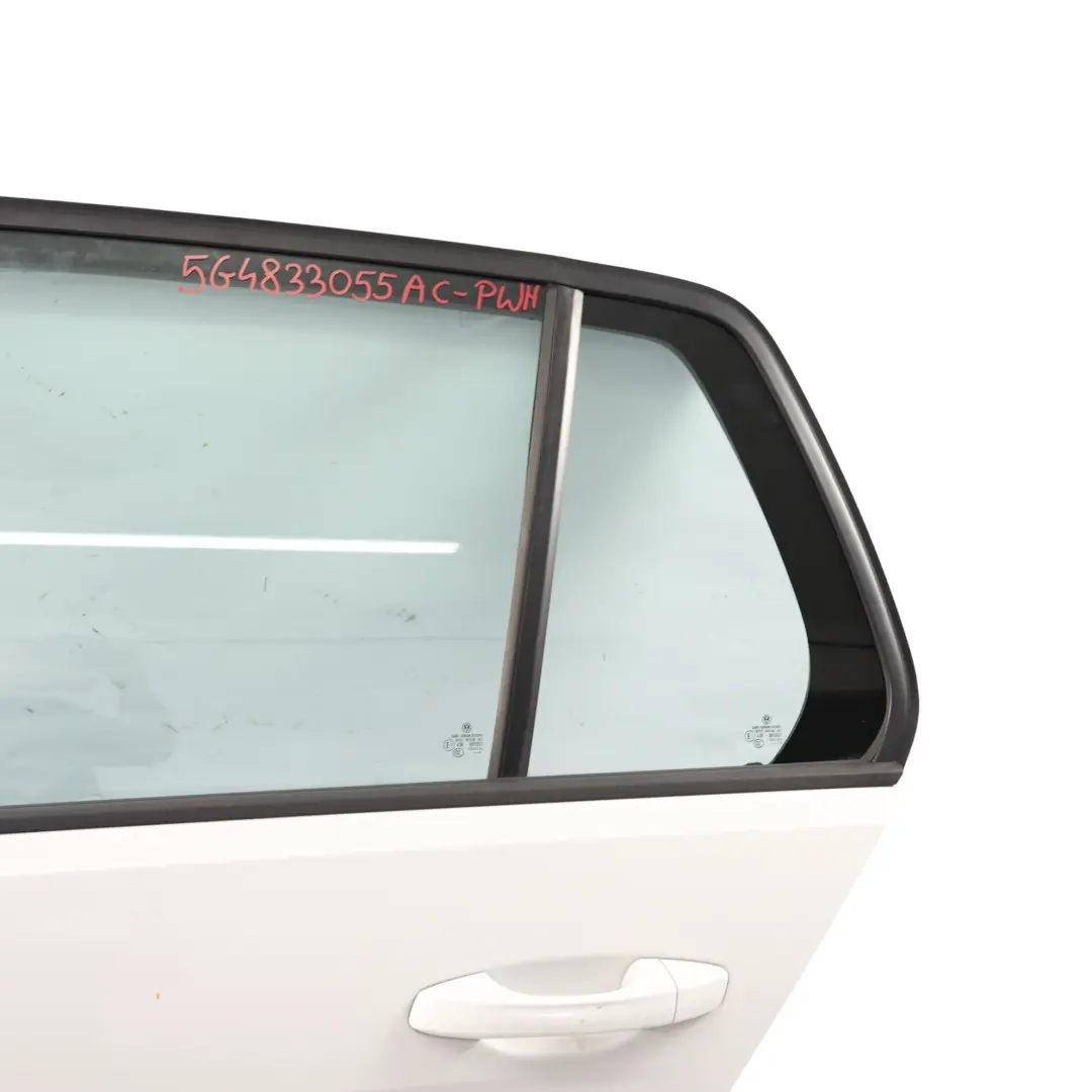Tür Hinten Links Pure White Weiss - C9A für VW Volkswagen Golf 7 mit Teilenummer 5G4833055AC VW Volkswagen Golf 7 Tür Hinten Links Pure White Weiss - C9A - SKU 5G4833055AC-PWH - Teilenummer 5G4833055AC