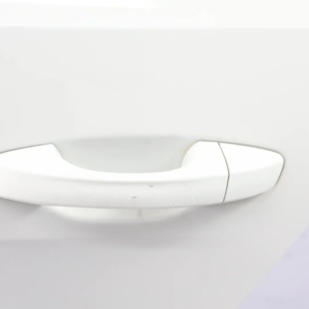 VW Volkswagen Golf Mk7 Door Rear Left N/S Covering Panel Pure White - C9A - SKU 5G4833055AC-PWH - Part number 5G4833055AC