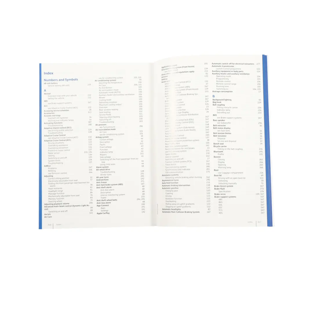 Volkswagen VW Golf Mk8 Owner's Handbook Manual Book Pouch Case Wallet Set - SKU 5H0012720AD - Part number 5H0012720AD