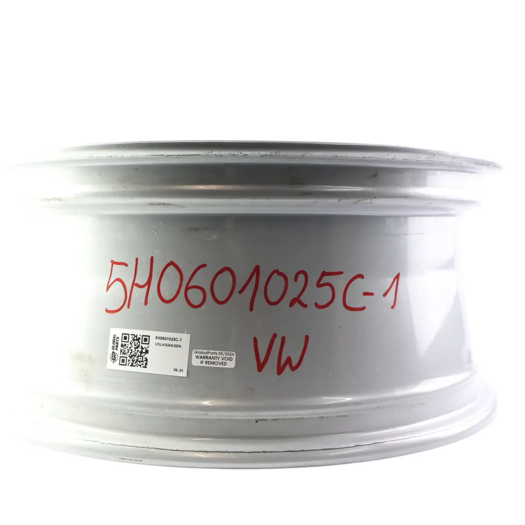 Volkswagen Golf CD Mk8 17" 7.5J ET:51 Silber Felge Alufelge - SKU 5H0601025C-1 - Teilenummer 5H0601025C
