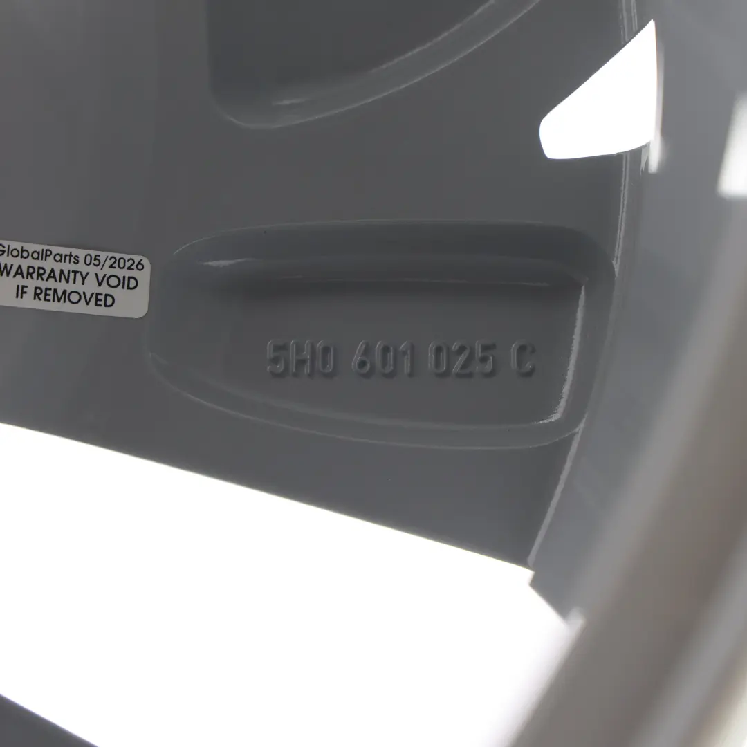 Volkswagen Golf CD MK8 17" 7.5J ET:51 Llanta Aleación Plata - SKU 5H0601025C-1 - Número de pieza 5H0601025C
