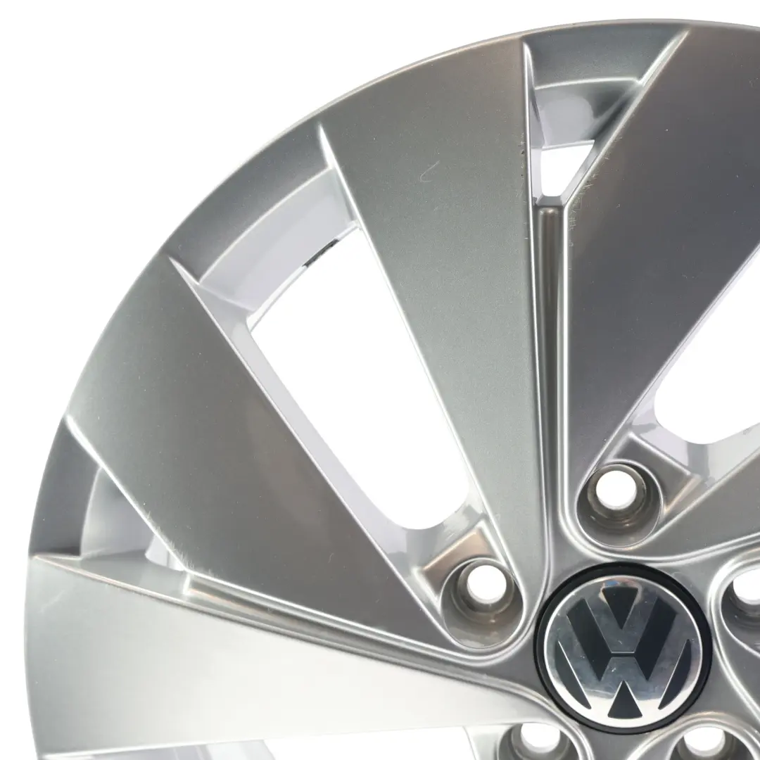 VW Volkswagen Golf CD Mk8 17" 7.5J ET:51 5/112 Silver Rim Alloy Wheel - SKU 5H0601025C-1 - Part number 5H0601025C