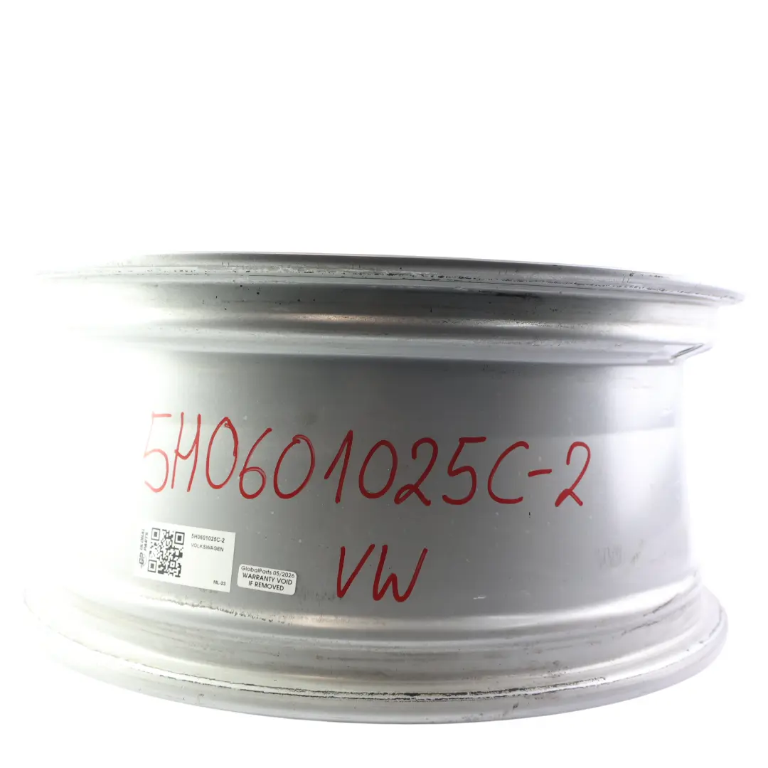 Volkswagen Golf CD Mk8 Felga 17" 7.5J ET:51 5/112 Srebrna - SKU 5H0601025C-2 - Numer Części 5H0601025C
