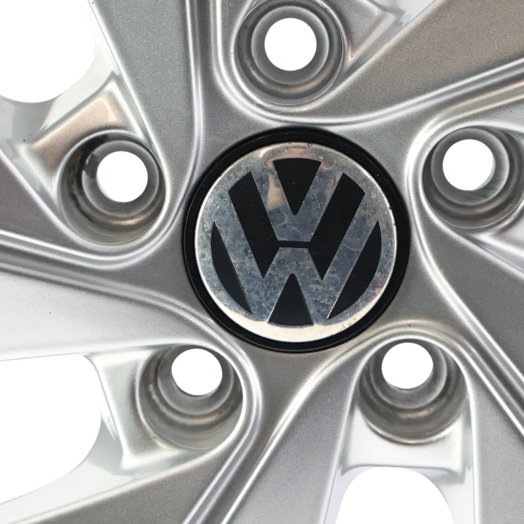 Mk8 17" 7.5J ET:51 5/112 Silver Rim Alloy Wheel to VW Volkswagen Golf CD with Part number 5H0601025C VW Volkswagen Golf CD Mk8 17" 7.5J ET:51 5/112 Silver Rim Alloy Wheel - SKU 5H0601025C-2 - Part number 5H0601025C