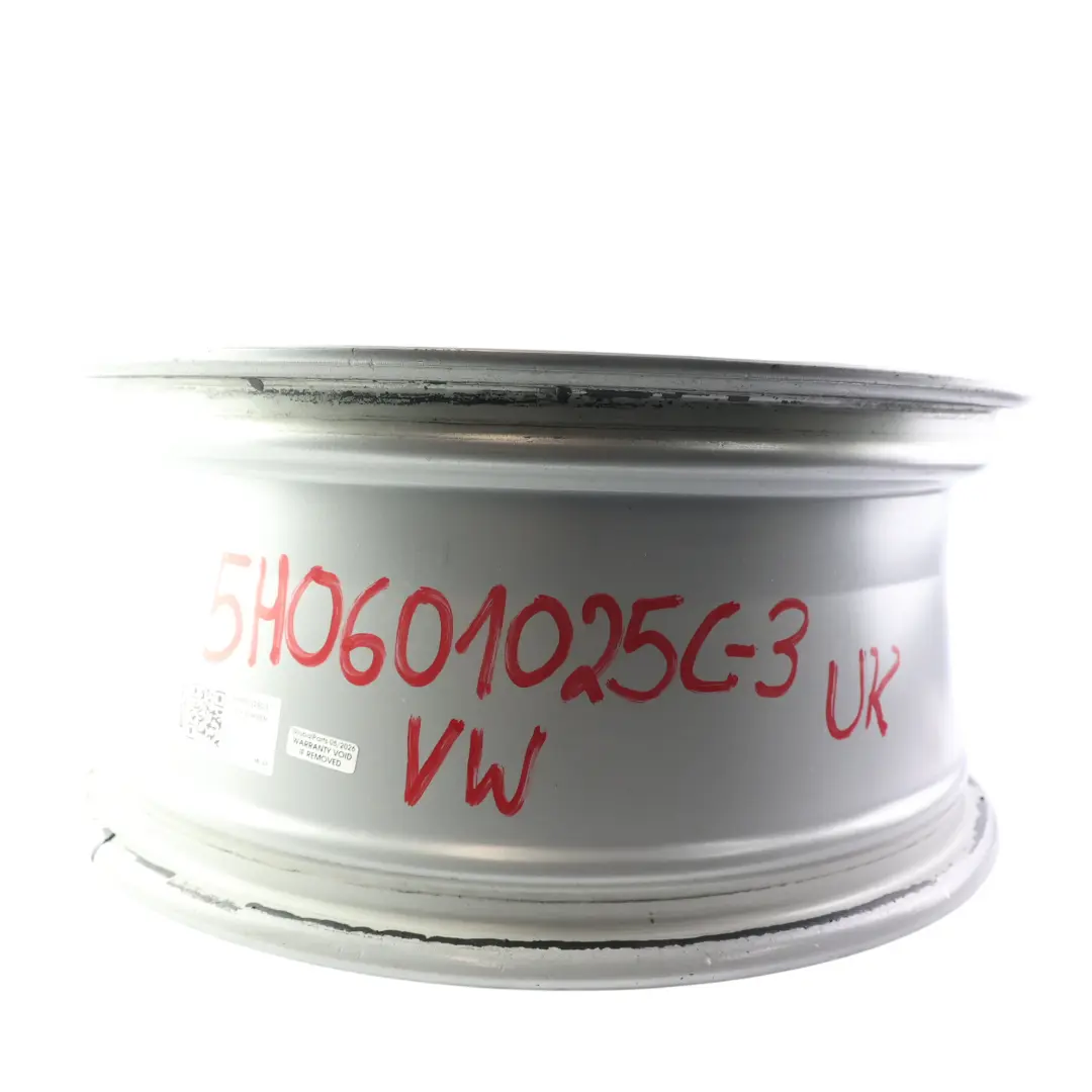 Mk8 17" 7.5J ET:51 5/112 Silver Rim Alloy Wheel to VW Volkswagen Golf CD with Part number 5H0601025C VW Volkswagen Golf CD Mk8 17" 7.5J ET:51 5/112 Silver Rim Alloy Wheel - SKU 5H0601025C-3 - Part number 5H0601025C