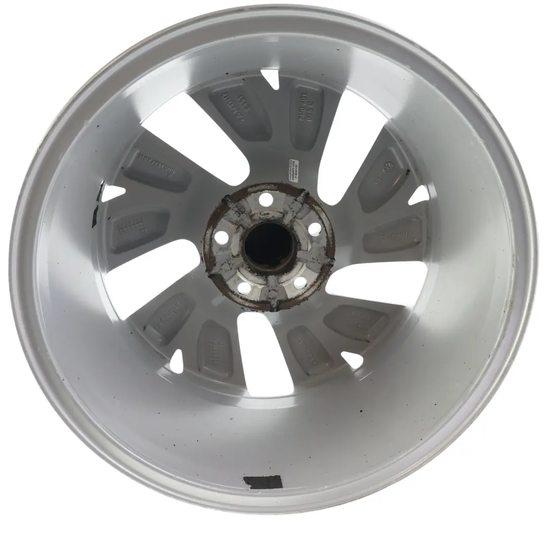 Volkswagen Golf CD Mk8 17" 7.5J ET:51 5/112 Cerchio Lega Argento - SKU 5H0601025C-3 - Numero di parte 5H0601025C