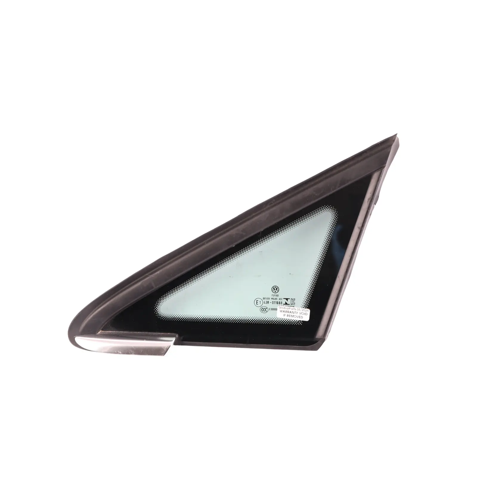 Volkswagen Golf Mk8 Front Door Triagle Window Glass AS2 Left N/S 5H0845411J