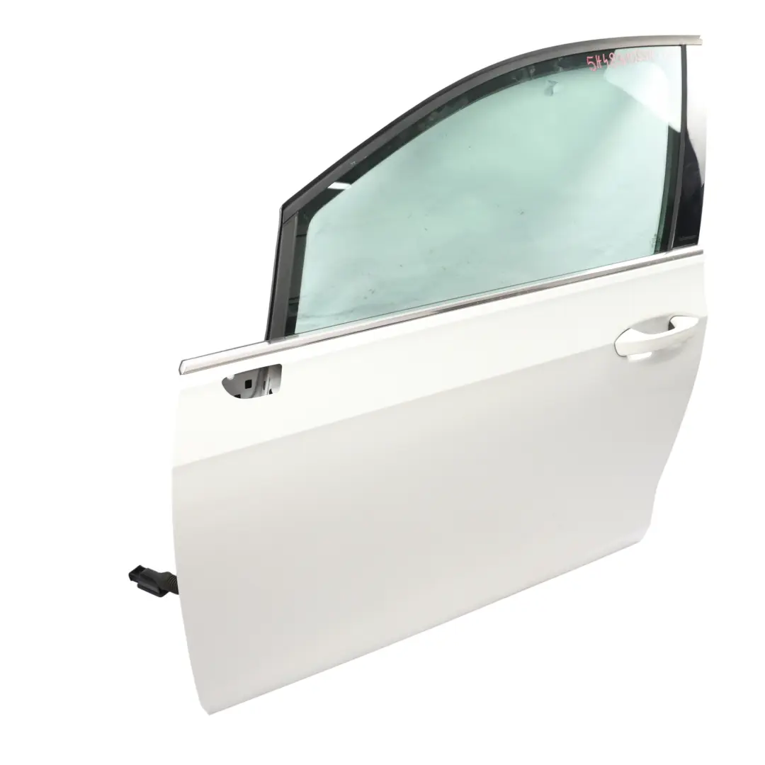 VW Volkswagen Golf Mk8 Door Front Left N/S Pure White - C9A - SKU 5H4831055K-PWH - Part number 5H4831055K