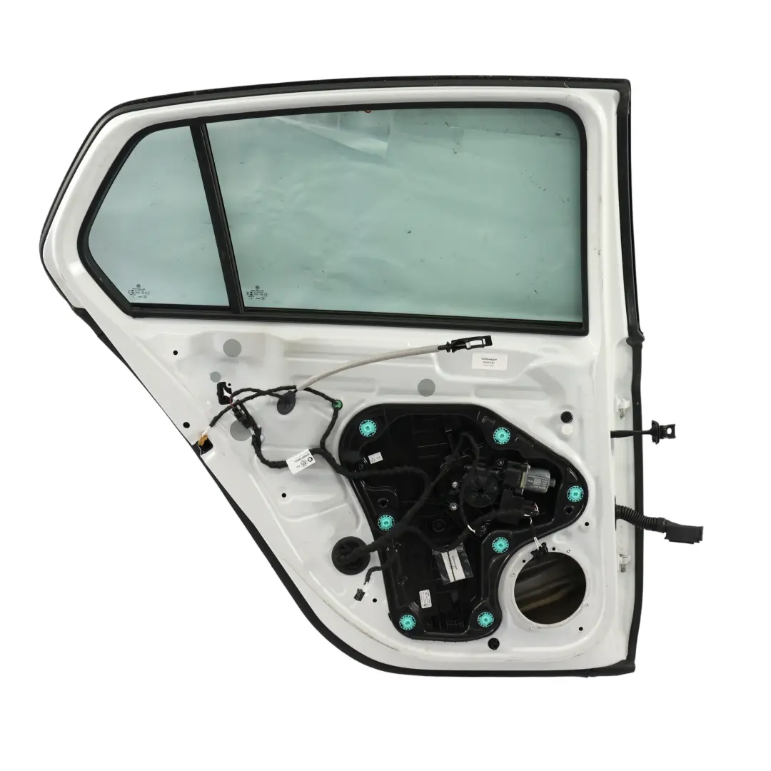 Volkswagen Golf Mk8 CD1 Tür Hinten Links Reinweiß C9A - SKU 5H4833055K-PWH - Teilenummer 5H4833055K