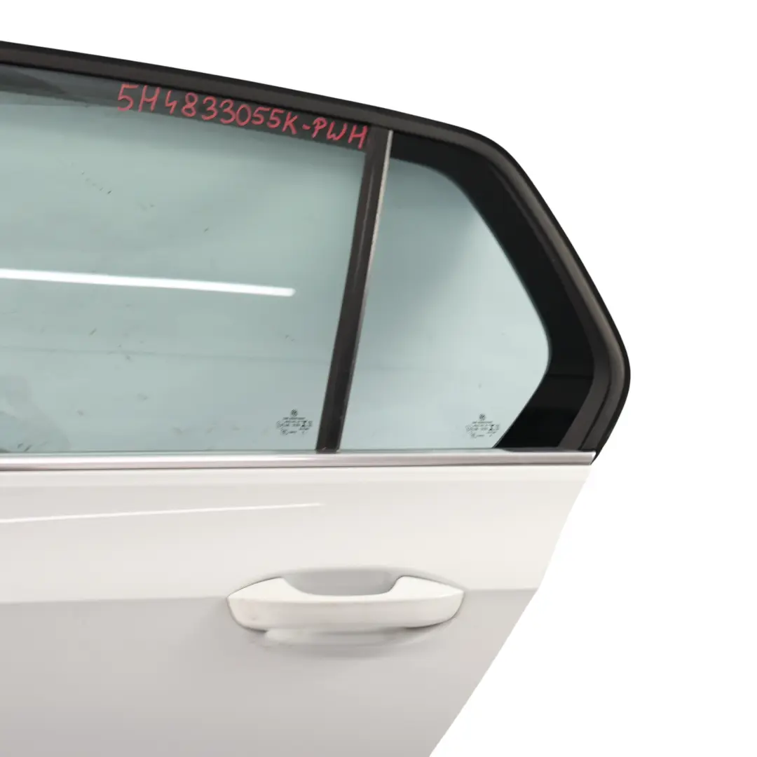 Volkswagen Golf Mk8 CD1 Porta Posteriore Sinistra Bianco Puro C9A - SKU 5H4833055K-PWH - Numero di parte 5H4833055K