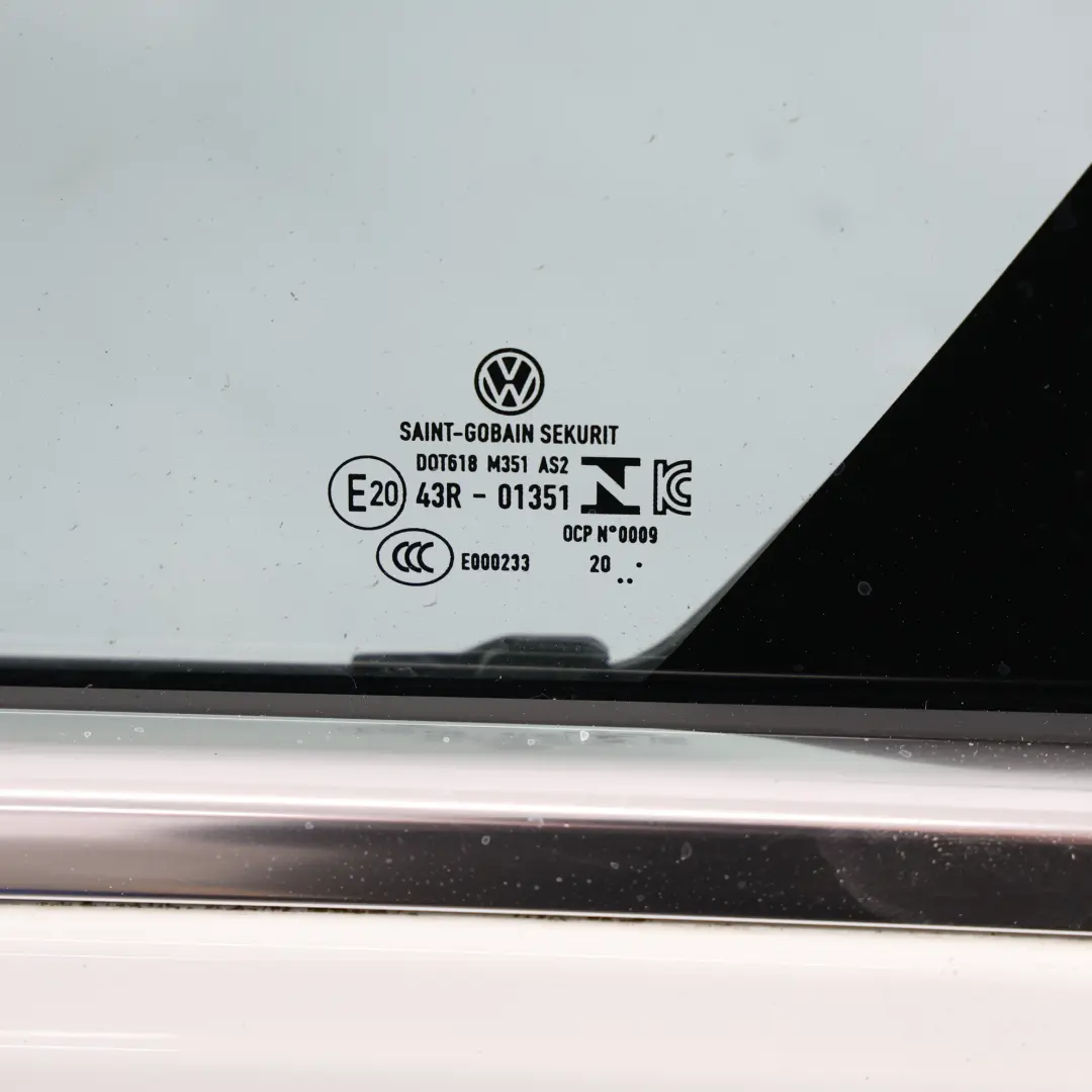 Mk8 CD1 Tür Hinten Links Reinweiß C9A für Volkswagen Golf mit Teilenummer 5H4833055K Volkswagen Golf Mk8 CD1 Tür Hinten Links Reinweiß C9A - SKU 5H4833055K-PWH - Teilenummer 5H4833055K