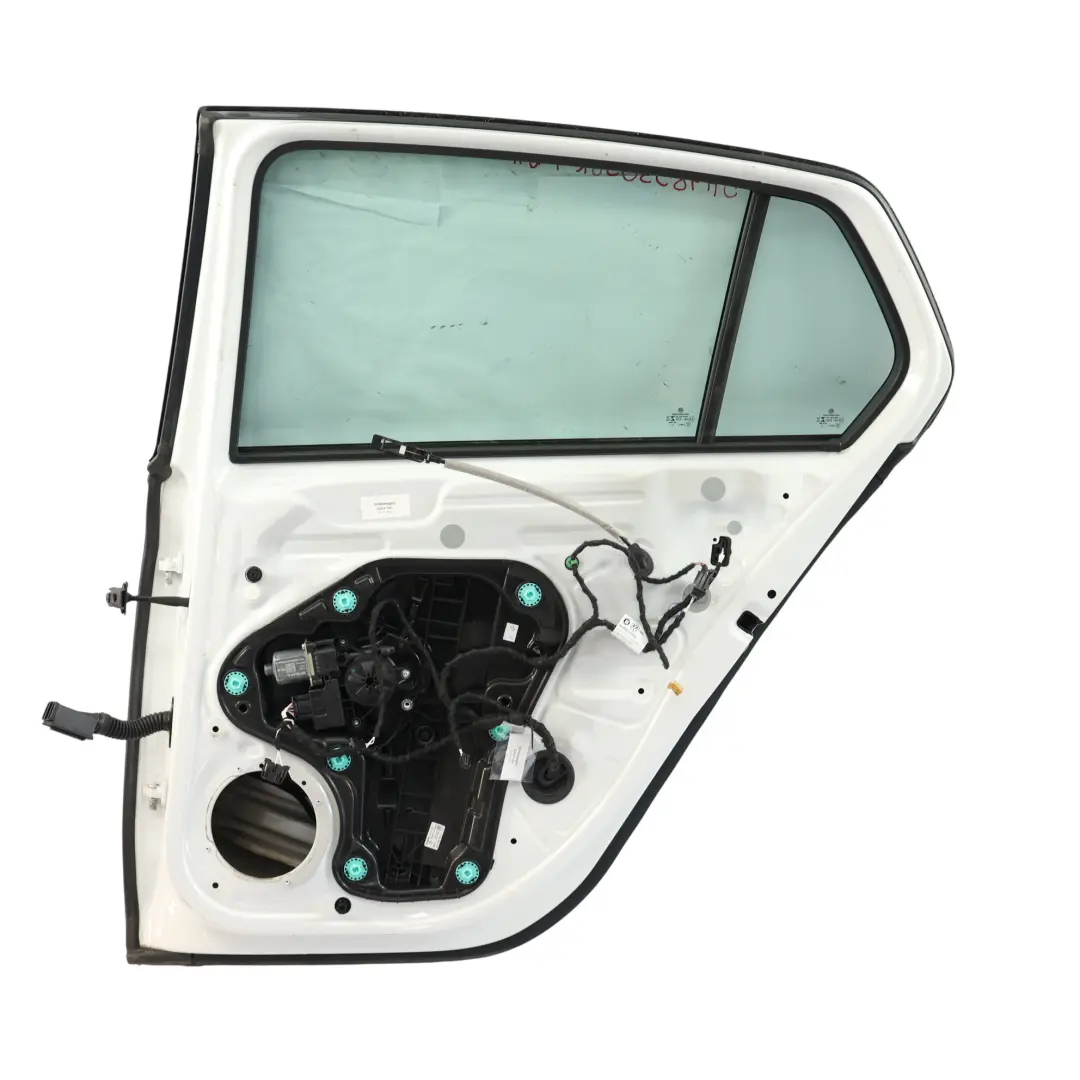 Volkswagen VW Golf Mk8 Porta Posteriore Destra Bianco Puro C9A - SKU 5H4833056K-PWH - Numero di parte 5H4833056K
