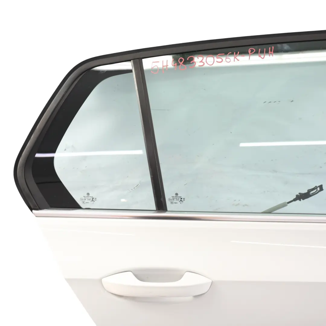 Mk8 Porta Posteriore Destra Bianco Puro C9A per Volkswagen VW Golf con numero di parte 5H4833056K Volkswagen VW Golf Mk8 Porta Posteriore Destra Bianco Puro C9A - SKU 5H4833056K-PWH - Numero di parte 5H4833056K
