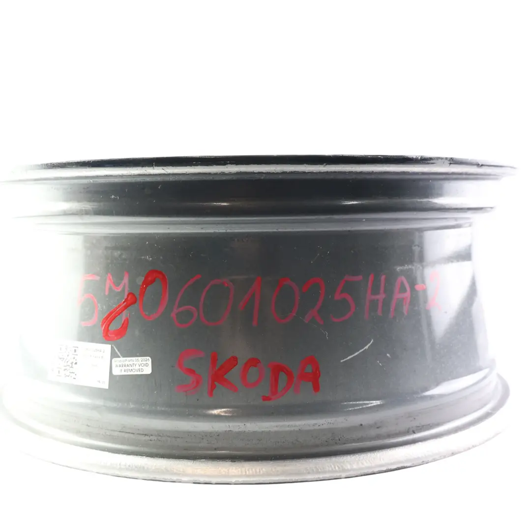 MK2 Alu Felge Schwarz 17" 7J ET:41 5x100 Trinity für Skoda Fabia mit Teilenummer 5J0601025HA Skoda Fabia MK2 Alu Felge Schwarz 17" 7J ET:41 5x100 Trinity - SKU 5J0601025HA-2 - Teilenummer 5J0601025HA