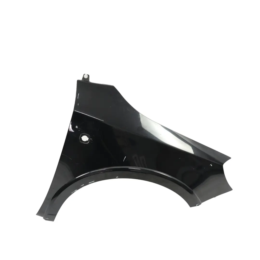 Skoda Fabia MK2 Aile Avant Panneau Latéral Droit Noir Magic Pearl F9R - SKU 5J0821022A-BMA - Numéro de pièce 5J0821022A