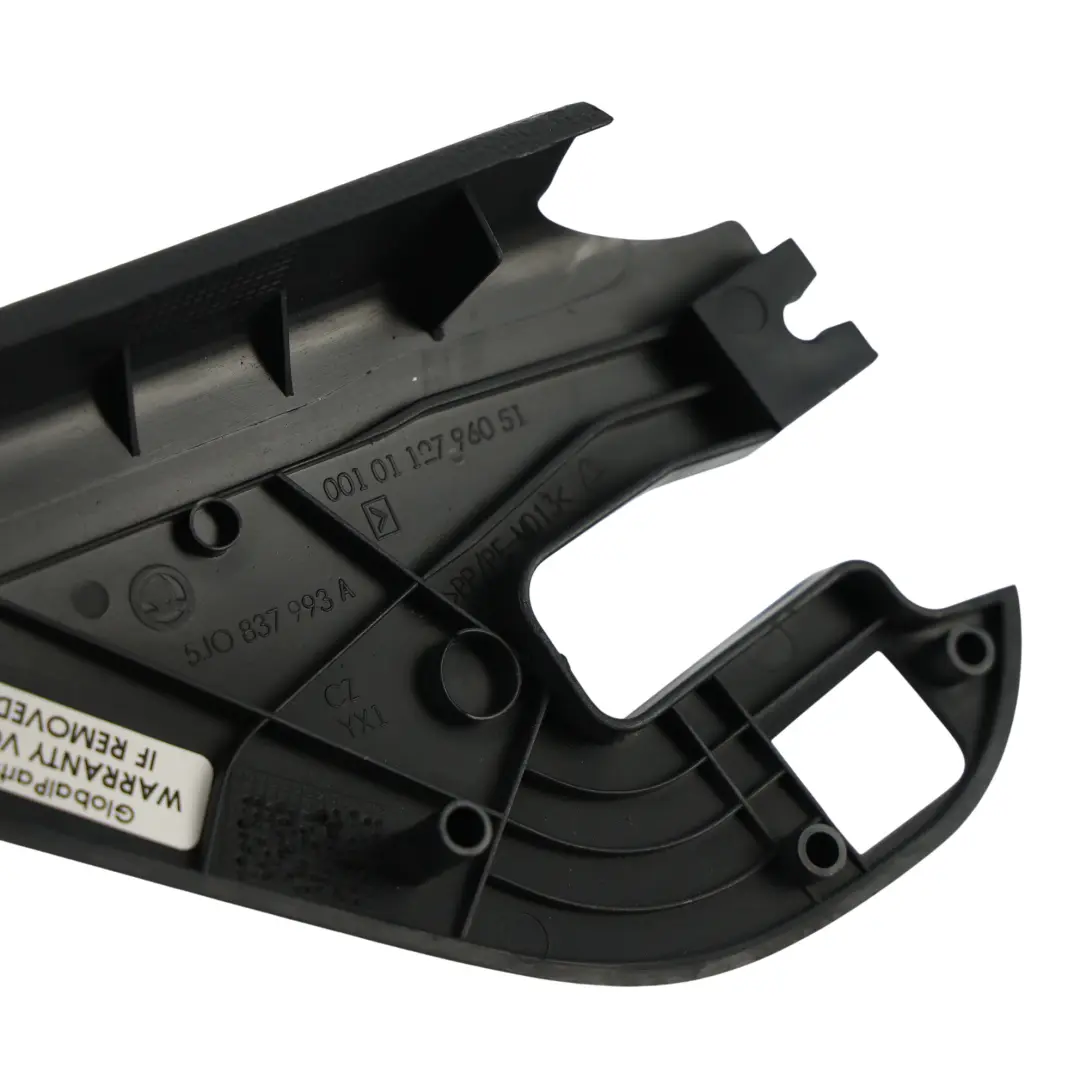 Skoda Fabia MK2 5J Moldura Interior Retrovisor Delantero Izquierdo - SKU 5J0837993A - Número de pieza 5J0837993A
