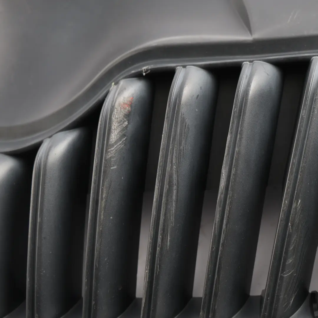 Skoda Fabia 5J Front Bumper Centre Grille Trim Panel Cover Black - SKU 5J0853668C-1 - Part number 5J0853668C