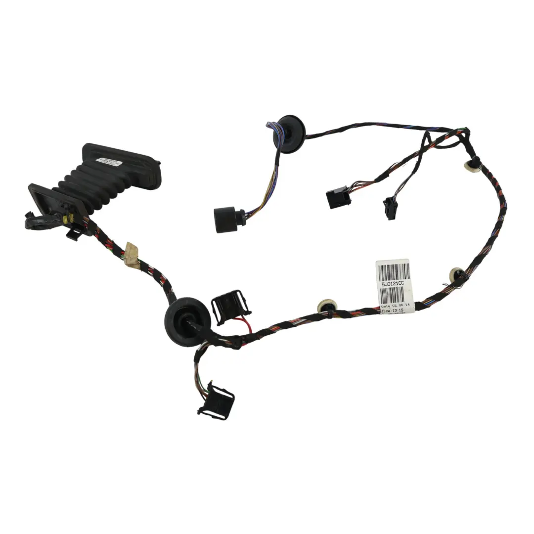 Skoda Fabia Mk2 Wing Mirror Adjustment Switch Wiring Loom Cable - SKU RHD-5J0971121CC - Part number 5J0971121CC