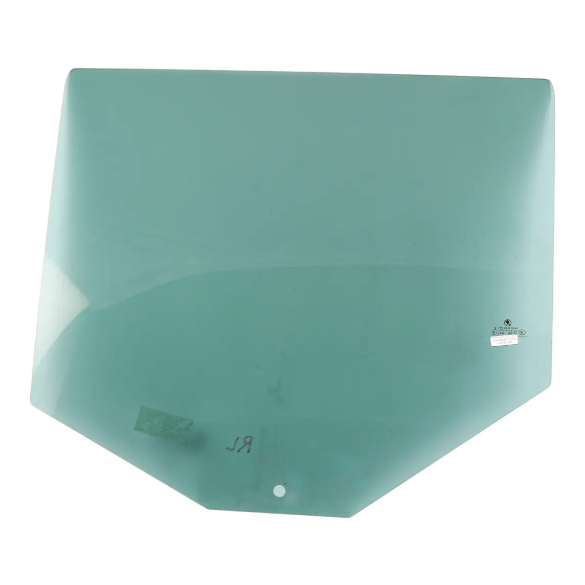 Skoda Fabia Mk2 5J Door Side Window Glass Rear Left N/S AS2 5J6845205L