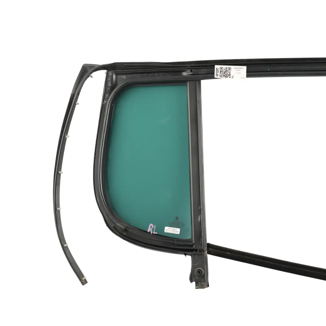 Skoda Fabia Mk2 Rear Door Window Glass Glazing Tinted AS3 Left N/S - SKU 5J6845209AH - Part number 5J6845209AH