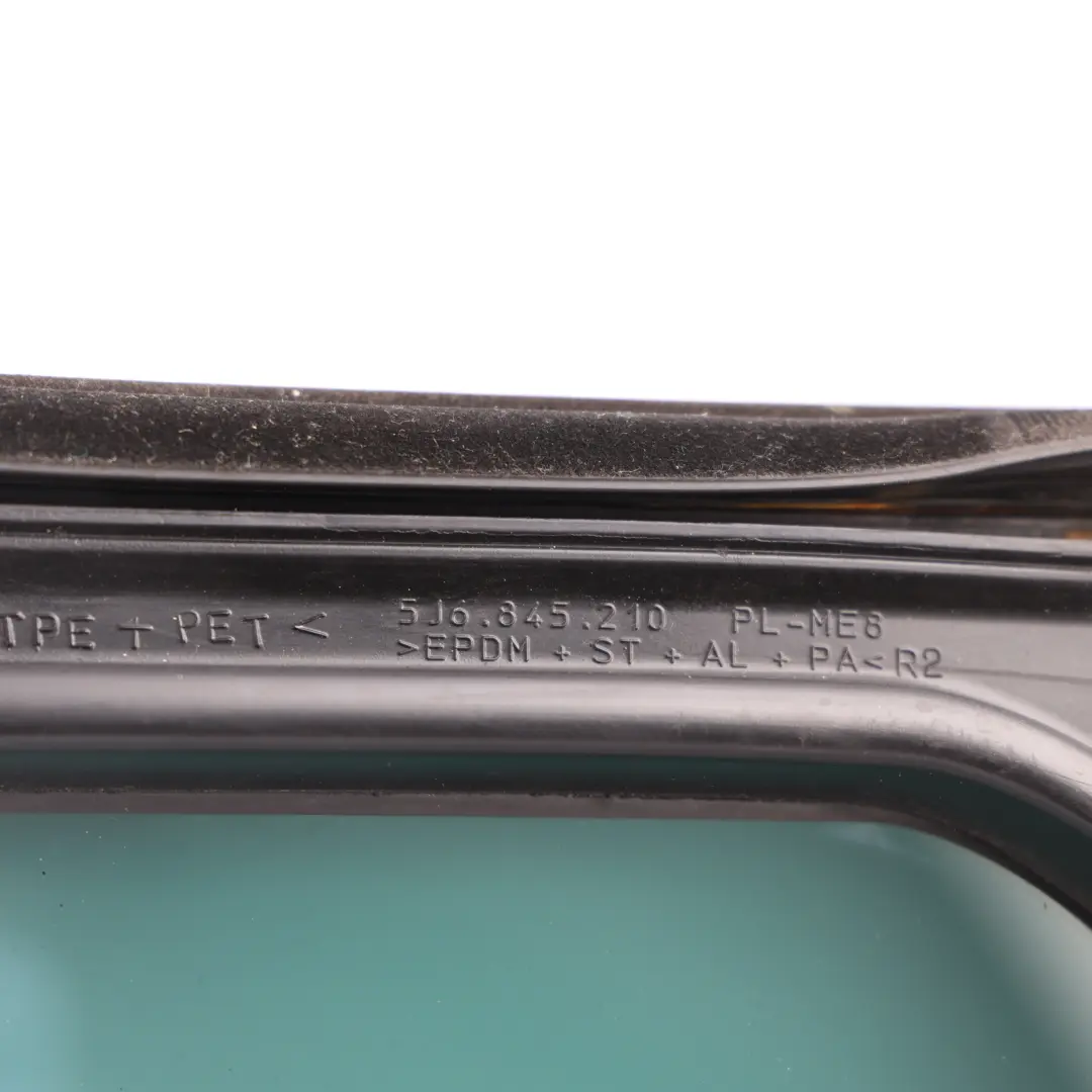 Skoda Fabia Mk2 Rear Door Window Glass Glazing Tinted AS3 Right O/S - SKU 5J6845210AH - Part number 5J6845210AH