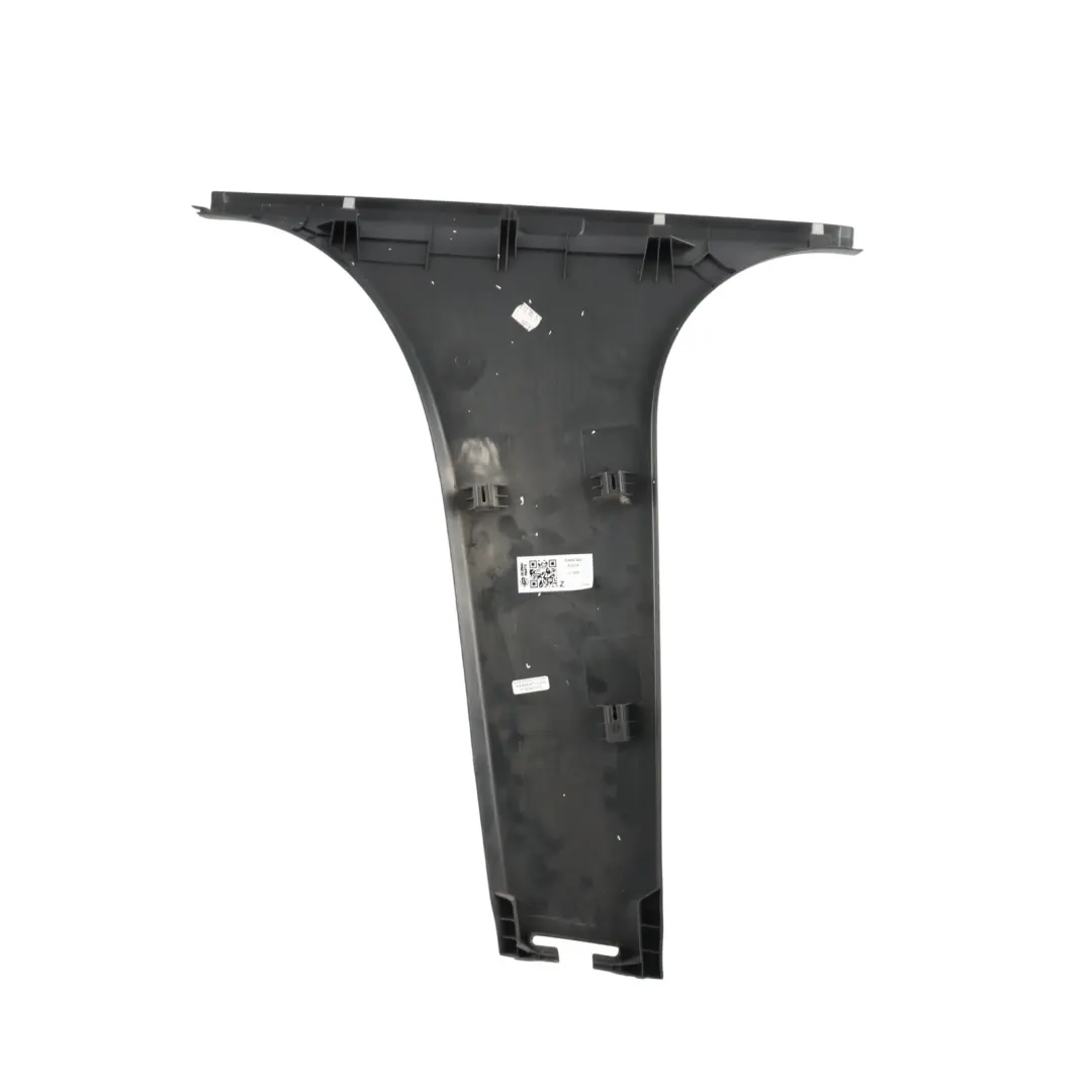 Skoda Fabia Mk2 B-Pillar Trim Lower Panel Cover Right O/S Black - SKU 5J6867282 - Part number 5J6867282