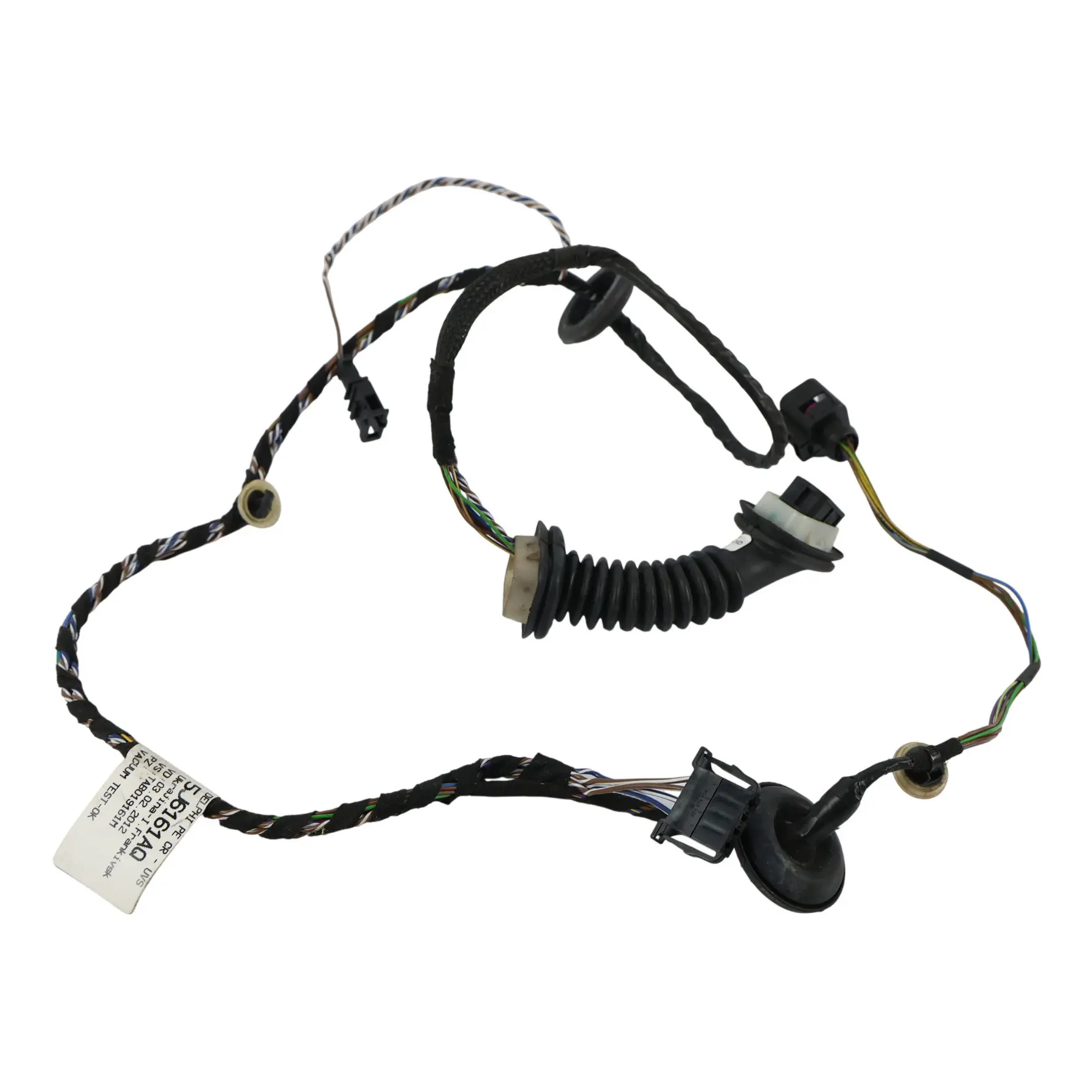 Skoda Fabia MK2 Cableado Puerta Trasera Izquierda 5J6971161AQ