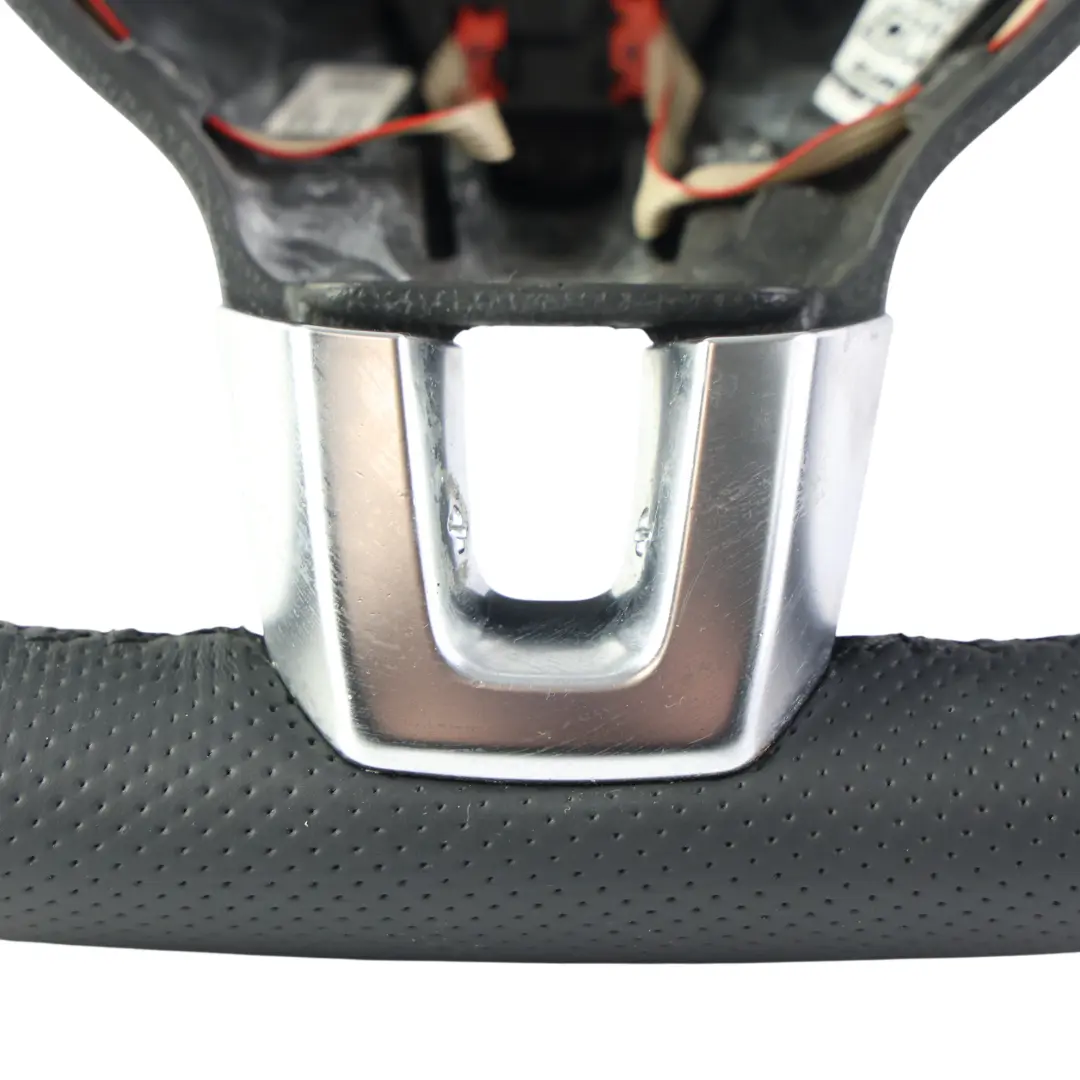 Volkswagen Golf MK6 Kierownica NOWA Czarna Skóra Ścięta - SKU 5K0419091AK-1 - Numer Części 5K0419091AK