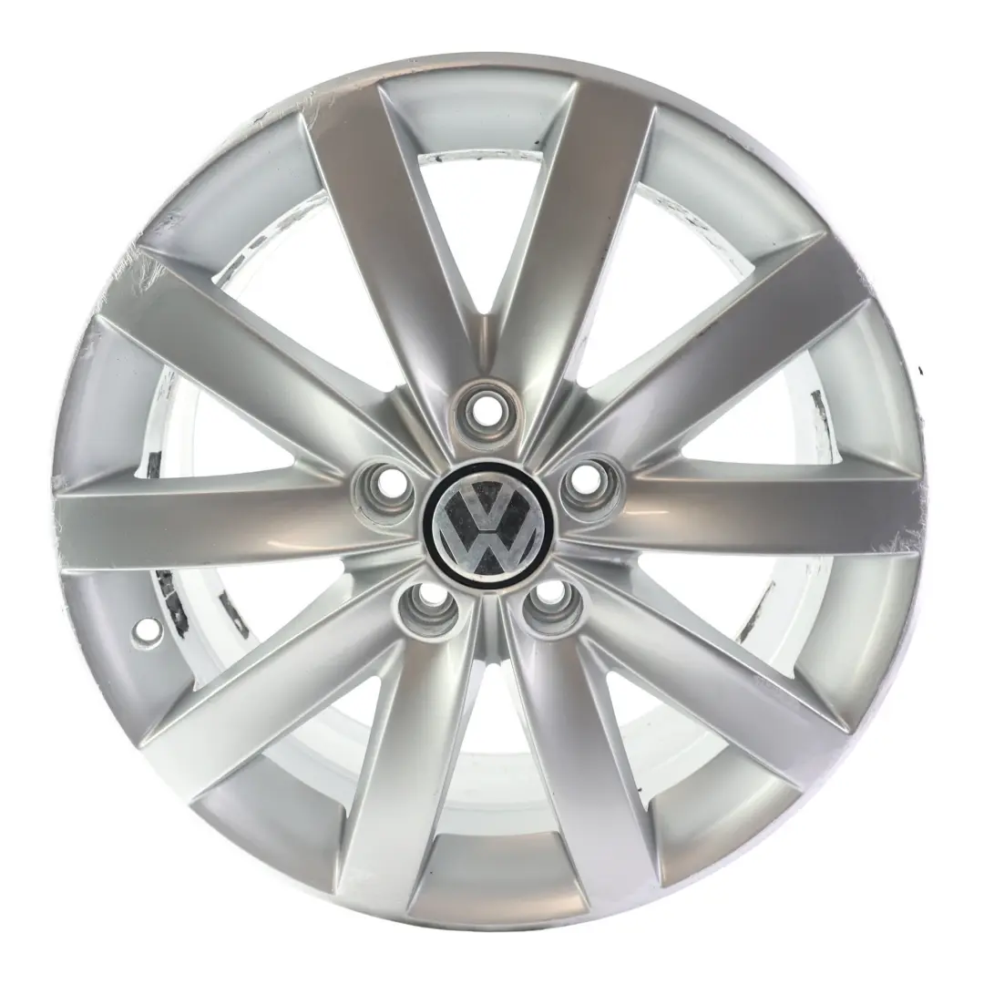 Volkswagen Golf Mk6 Silver Wheel Alloy Rim 17" 7J ET:54 - SKU 5K0601025F-2 - Part number 5K0601025F