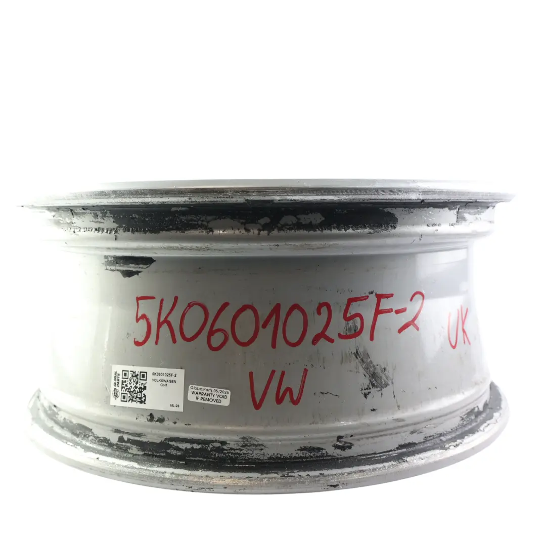Mk6 Silver Wheel Alloy Rim 17" 7J ET:54 to Volkswagen Golf with Part number 5K0601025F Volkswagen Golf Mk6 Silver Wheel Alloy Rim 17" 7J ET:54 - SKU 5K0601025F-2 - Part number 5K0601025F