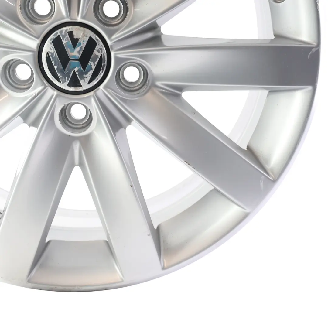 Mk6 Silver Wheel Alloy Rim 17" 7J ET:54 to Volkswagen Golf with Part number 5K0601025F Volkswagen Golf Mk6 Silver Wheel Alloy Rim 17" 7J ET:54 - SKU 5K0601025F - Part number 5K0601025F