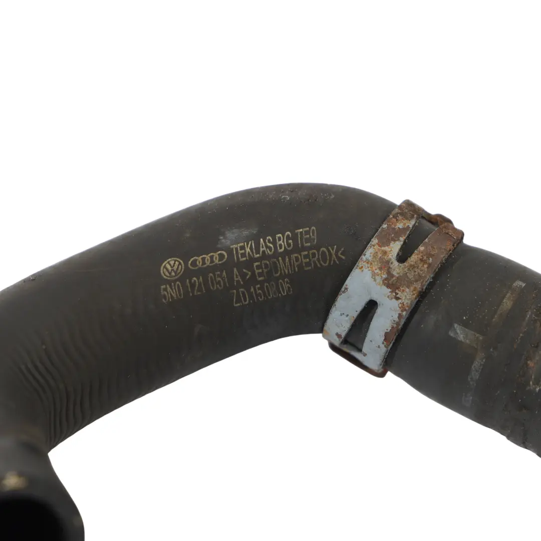VW Scirocco Mk3 Coolant Cooling Engine Pipe Hose Line Radiator - SKU 5N0121051A-1 - Part number 5N0121051A