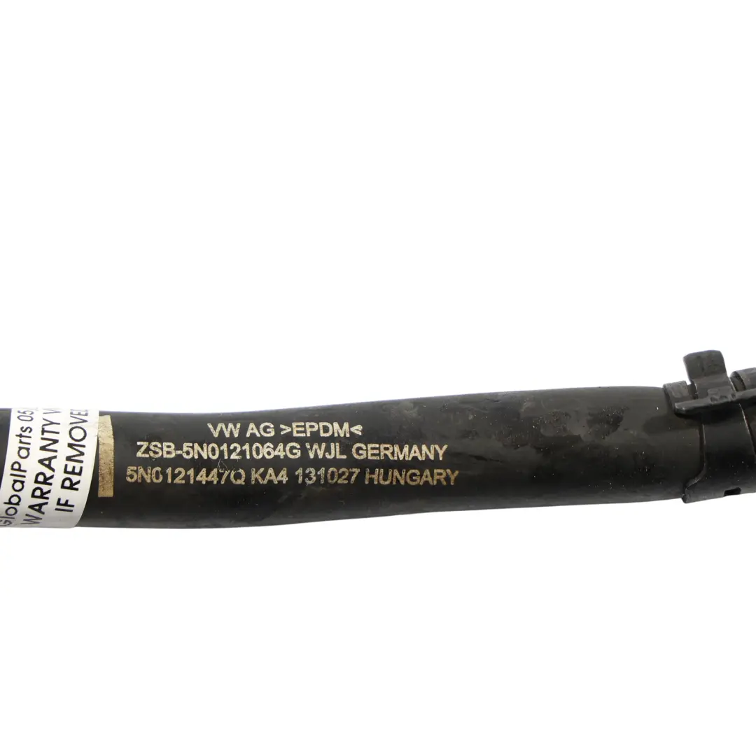 Audi Q3 8U Water Coolant Pipe Hose Line 2.0 TDI - SKU 5N0121447Q - Part number 5N0121447Q