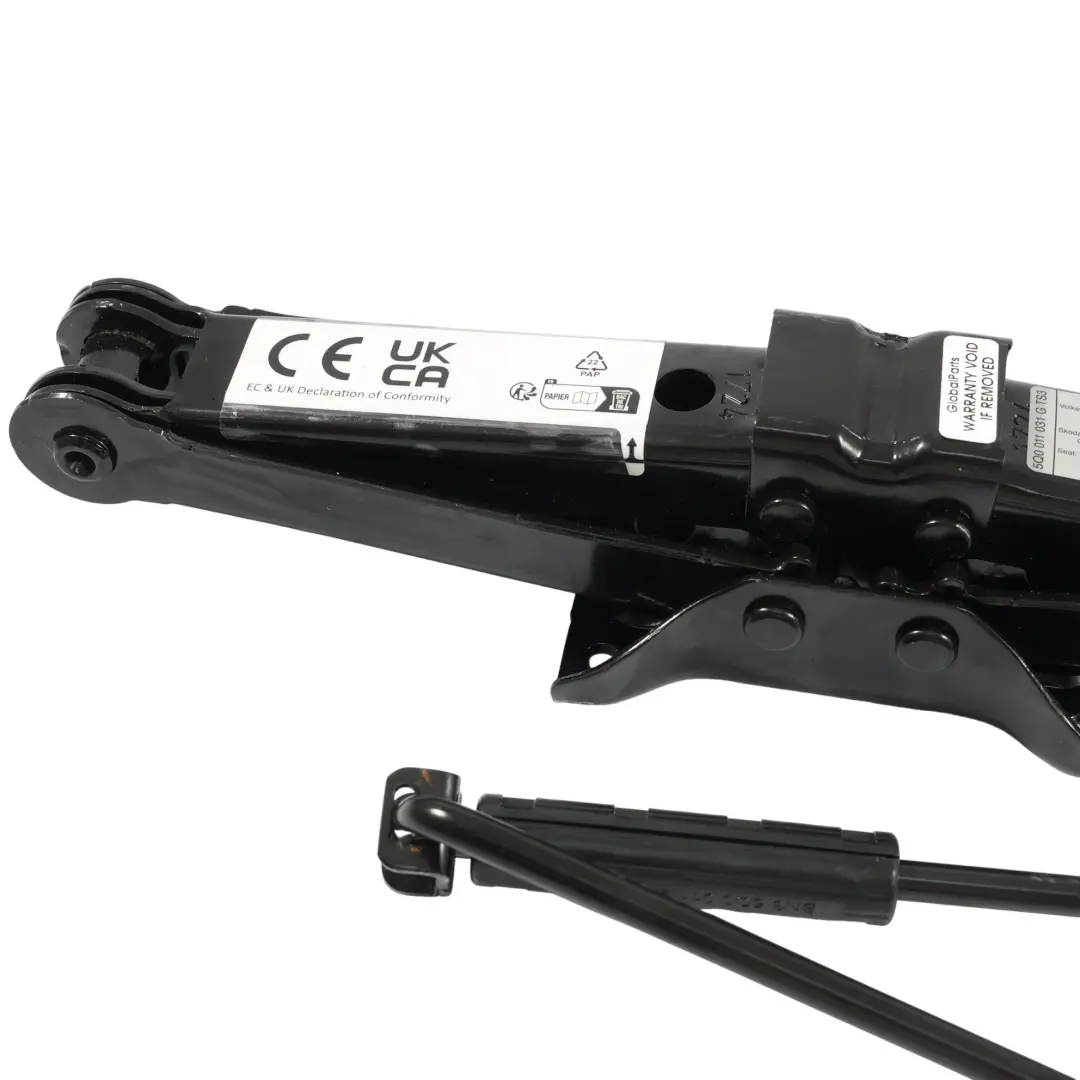 Spare Tool Scissor Lifting Jack to Skoda Golf Mk7 T-Roc with Part number 5Q0011031G Skoda Golf Mk7 T-Roc Spare Tool Scissor Lifting Jack - SKU 5Q0011031G - Part number 5Q0011031G